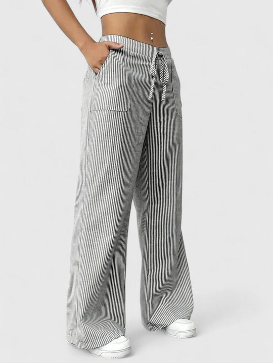 Winterfeld | Bequeme Weite Hose mit Eleganten Details