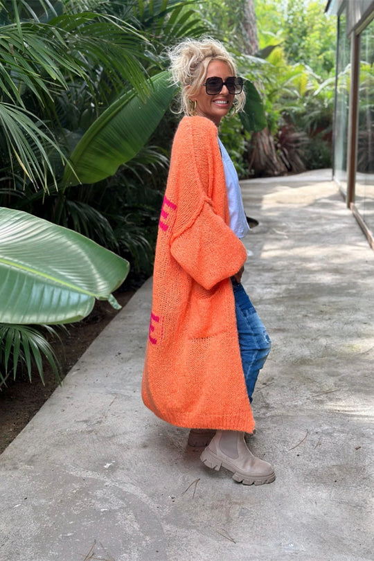 Sommerfeld | Liebe & Frieden - Long Sleeve Cardigan