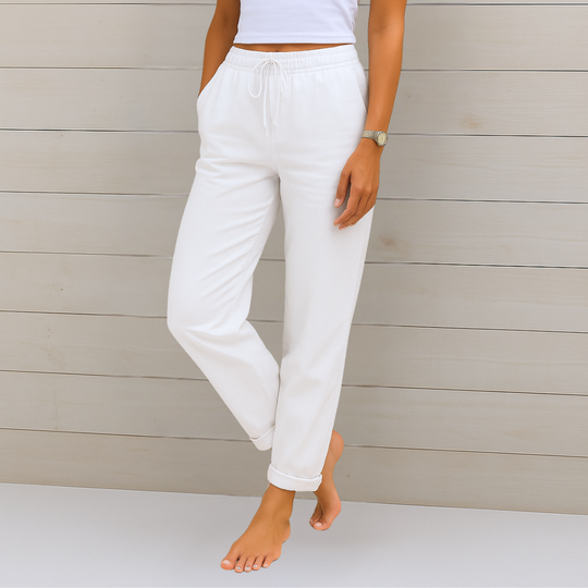 Sommerfeld | Leinen-Stretchhose für Damen (1 Kaufen, 1 GRATIS dazu)