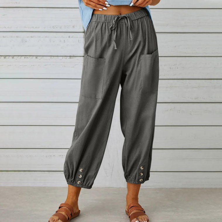Sommerfeld | Hose aus Baumwollleinen (1 Kaufen, 1 GRATIS dazu)