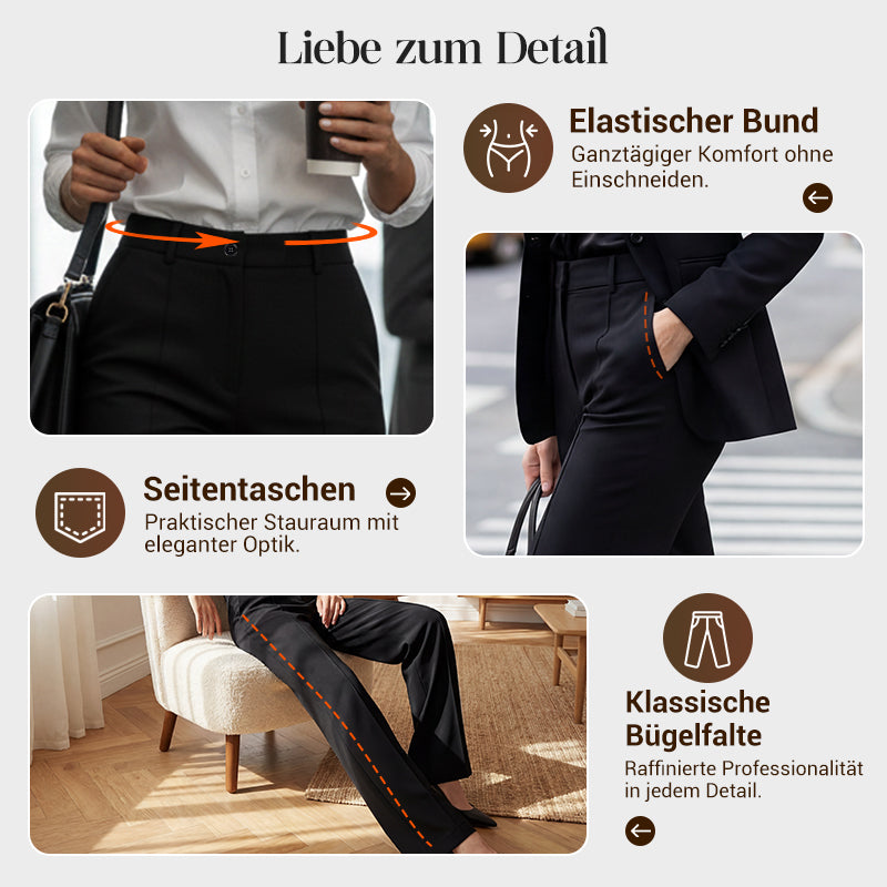Winterfeld | Damen Anzughose mit hoher Taille (1 kaufen, 1 GRATIS dazu)