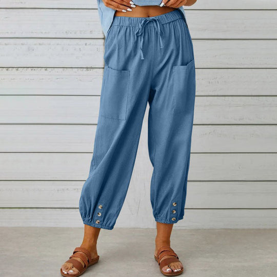 Sommerfeld | Hose aus Baumwollleinen (1 Kaufen, 1 GRATIS dazu)