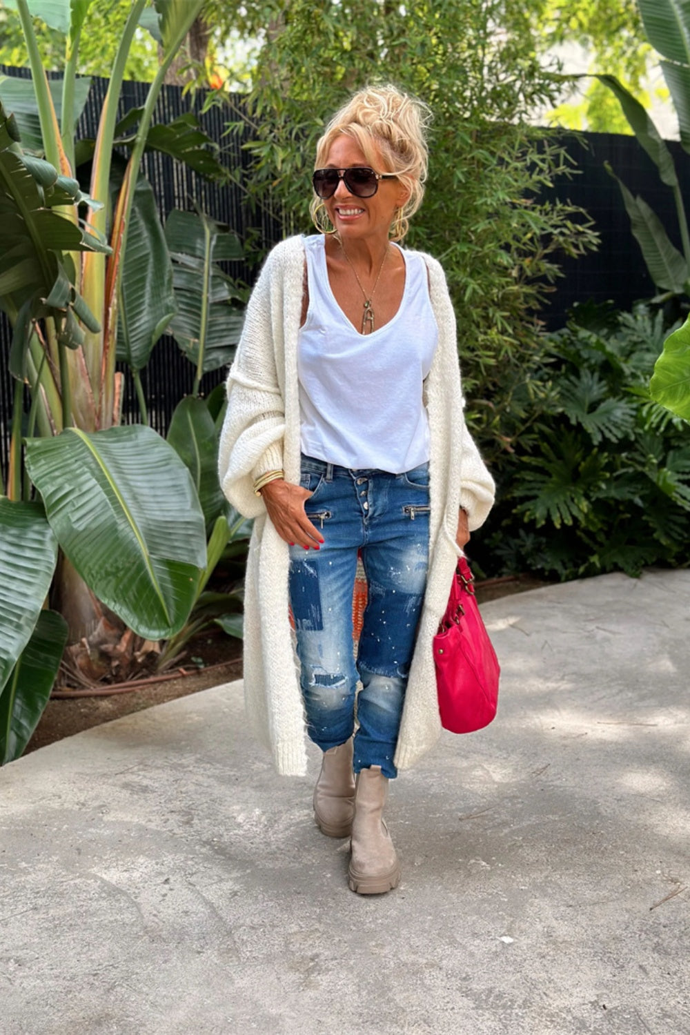 Sommerfeld | Liebe & Frieden - Long Sleeve Cardigan