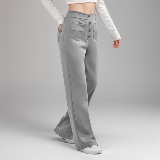 Winterfeld | Elastische Hose mit hoher Taille