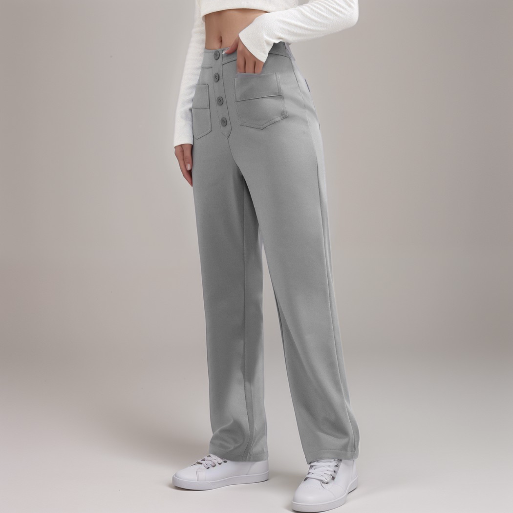 Winterfeld | Elastische Hose mit hoher Taille