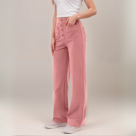 Winterfeld | Elastische Hose mit hoher Taille