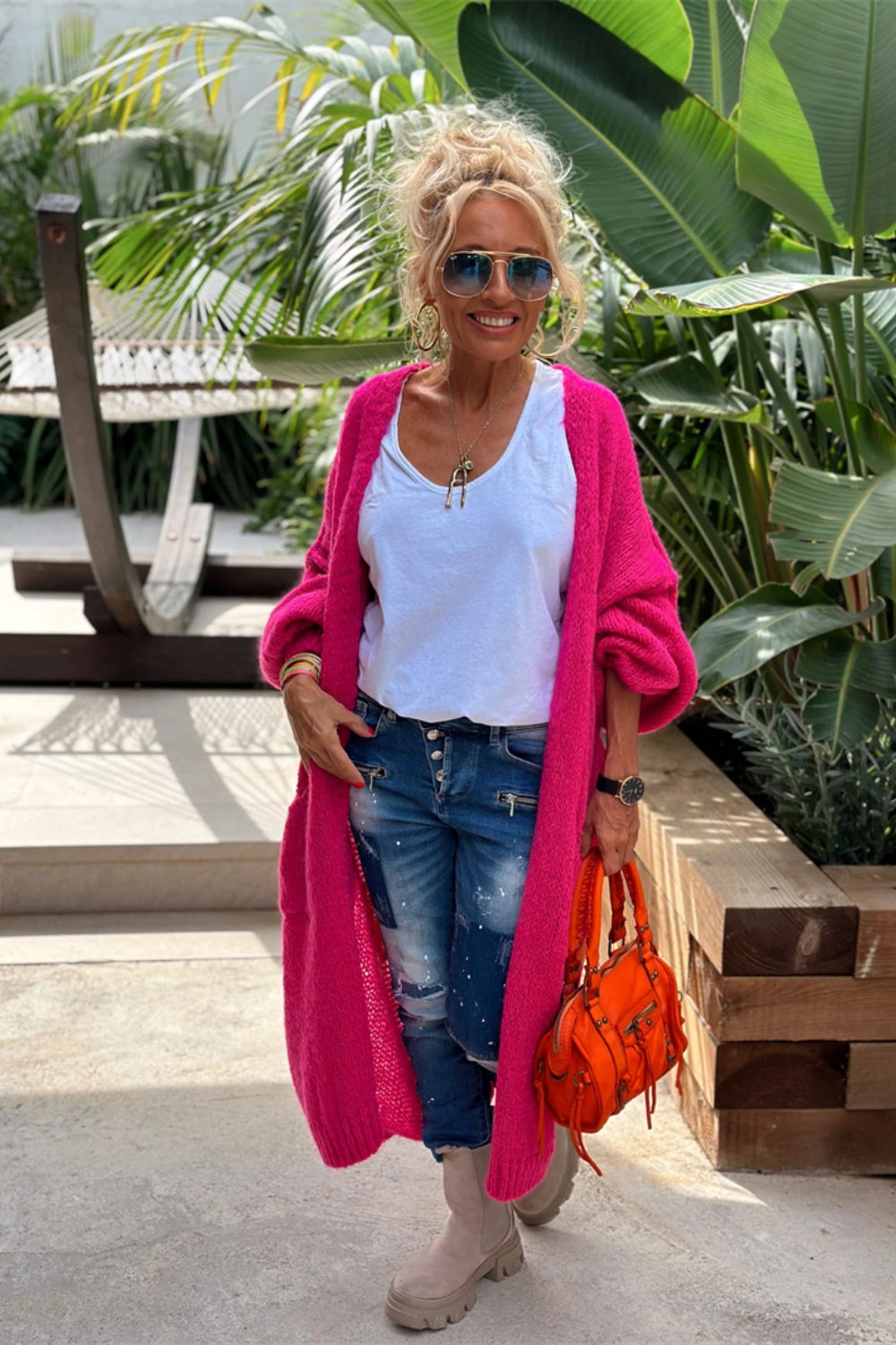 Sommerfeld | Liebe & Frieden - Long Sleeve Cardigan