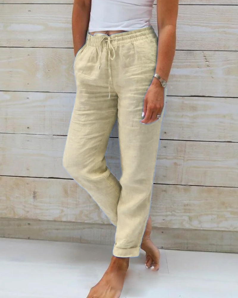Winterfeld | Atmungsaktive Leinenhose für Damen (1 Kaufen, 1 GRATIS dazu)