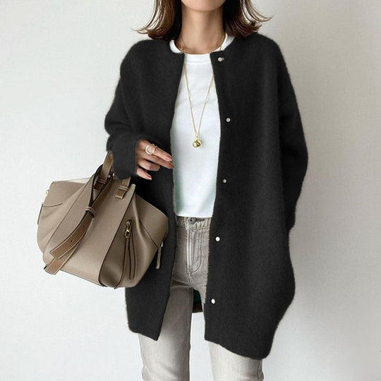 Sommerfeld | Langer Cardigan im Vintage-Stil