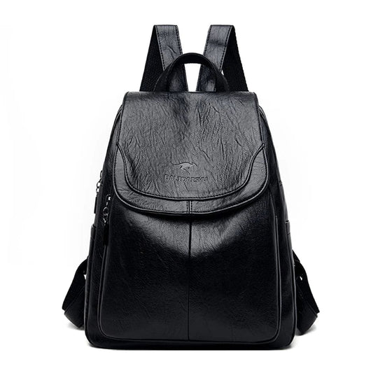 Eda | Anti-Diebstahl-Rucksack aus Leder