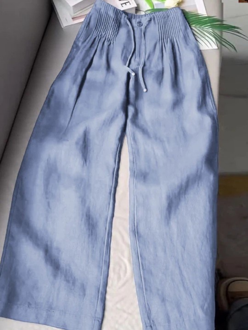Winterfeld | Weite Leinenhose für Damen (1 Kaufen, 1 GRATIS dazu)