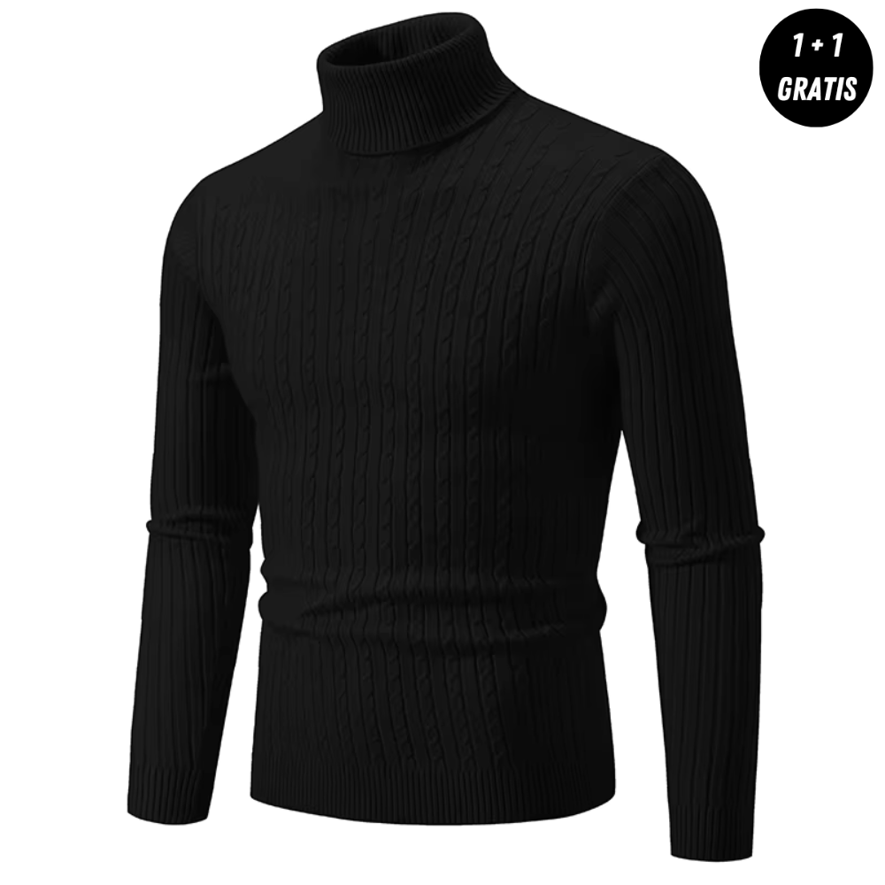 Winterfeld™ | Warmer Strickpullover mit Rollkragen