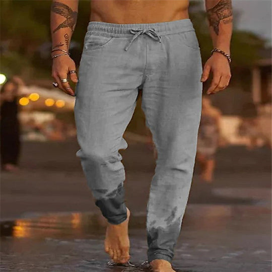 Winterfeld | Lässige Herren Strandhose aus Baumwolle (1 kaufen, 1 GRATIS dazu)