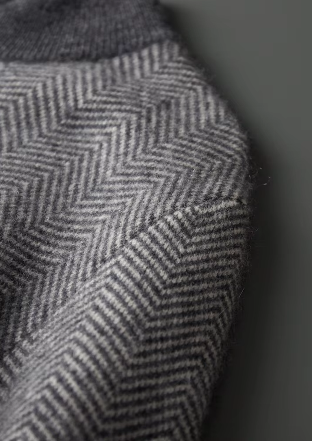 Winterfeld | Set aus feinster Merinowolle mit Muster