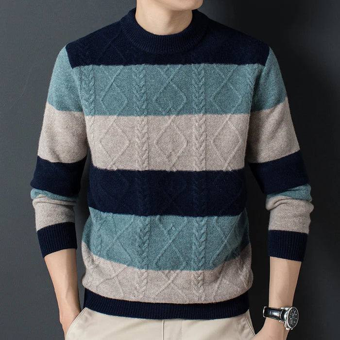 Winterfeld™ | Jacquard-Pullover für elegante Wärme an kalten Tagen
