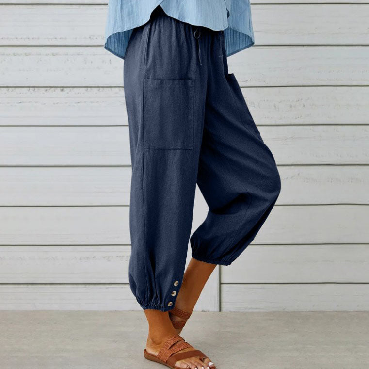 Sommerfeld | Hose aus Baumwollleinen (1 Kaufen, 1 GRATIS dazu)