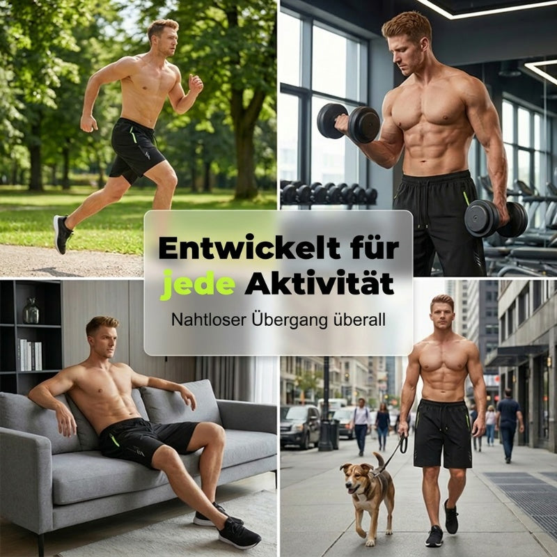 Sommerfeld | Leichte Sport-Shorts für Herren (1 kaufen, 1 GRATIS dazu)