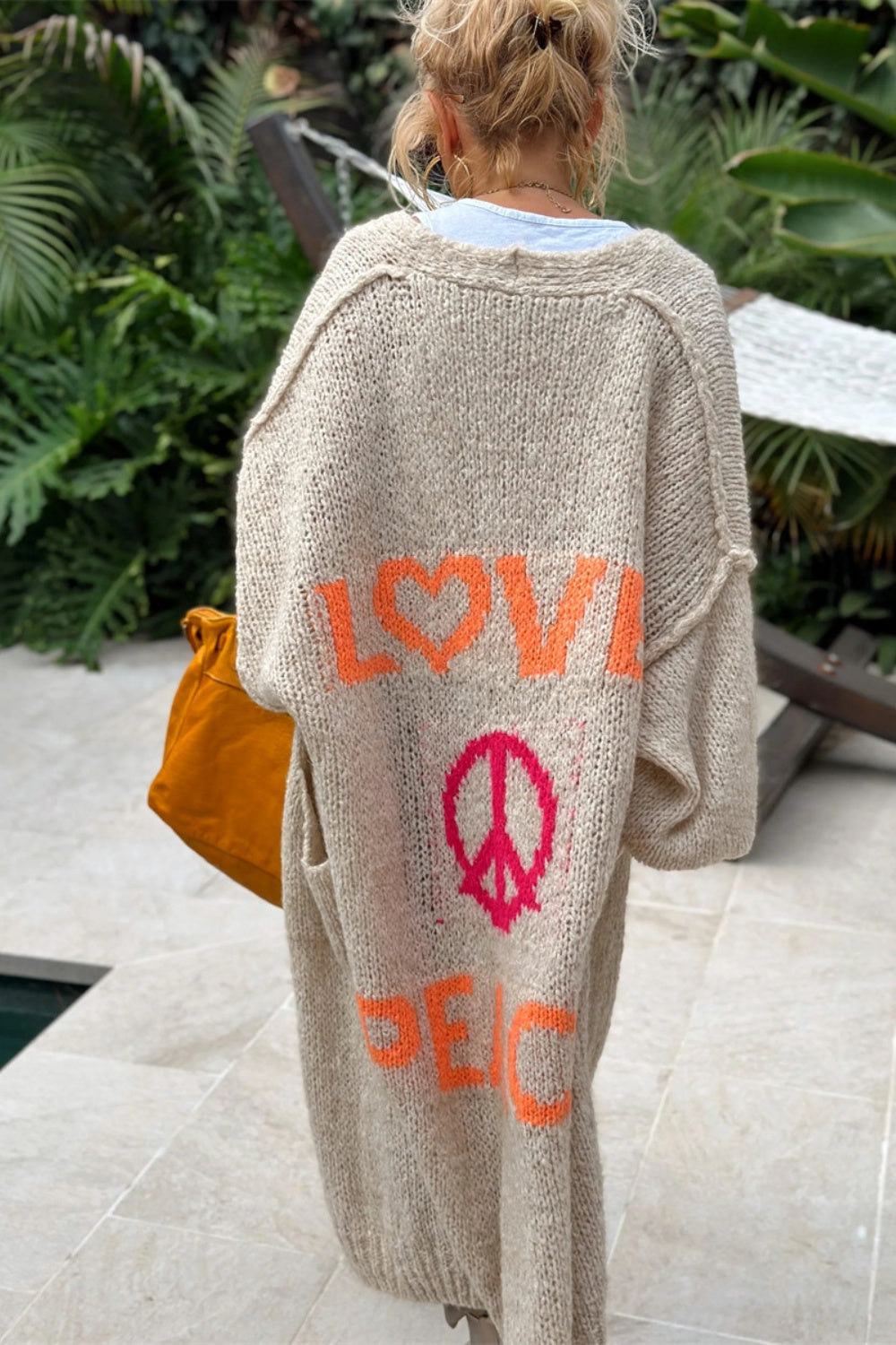 Sommerfeld | Liebe & Frieden - Long Sleeve Cardigan