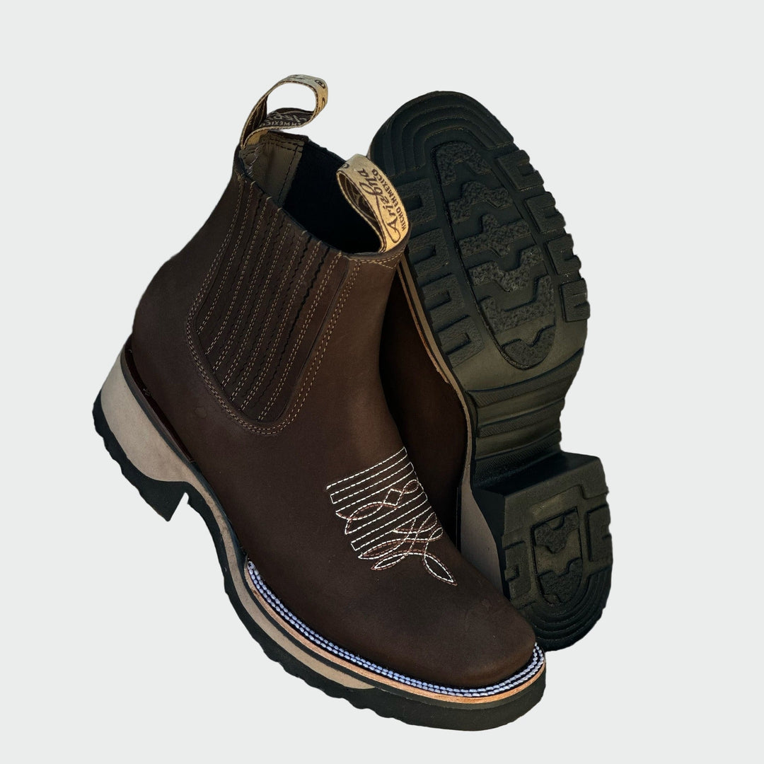 Winterfeld™ | Cowboy-Stiefel aus Leder