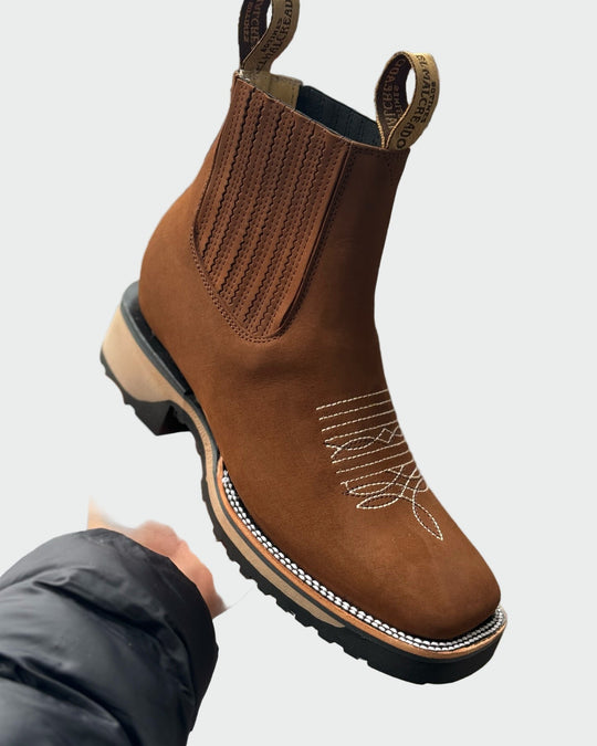 Winterfeld™ | Cowboy-Stiefel aus Leder