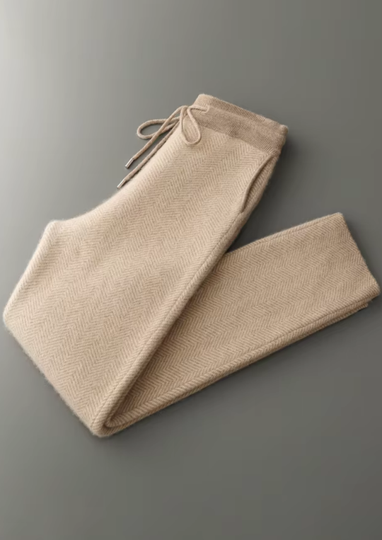Winterfeld | Set aus feinster Merinowolle mit Muster