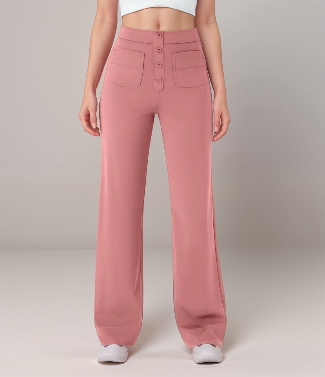Winterfeld | Elastische Hose mit hoher Taille