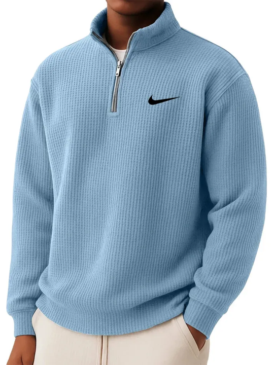 Sommerfeld | Sweatshirt mit Kragen und halbem Reißverschluss (1 kaufen, 1 GRATIS dazu)
