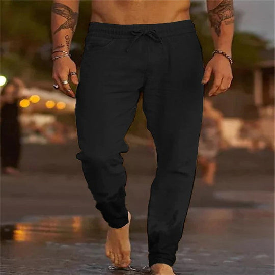 Winterfeld | Lässige Herren Strandhose aus Baumwolle (1 kaufen, 1 GRATIS dazu)