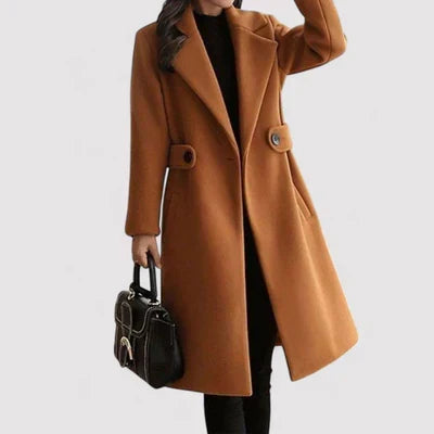 Winterfeld™ | Clara – Wollmantel mit Gürtel