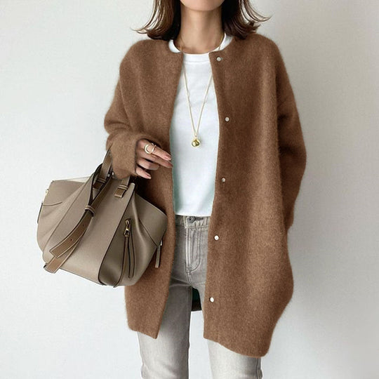 Sommerfeld | Langer Cardigan im Vintage-Stil