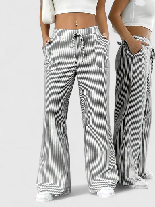Winterfeld | Bequeme Weite Hose mit Eleganten Details