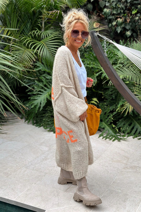 Sommerfeld | Liebe & Frieden - Long Sleeve Cardigan