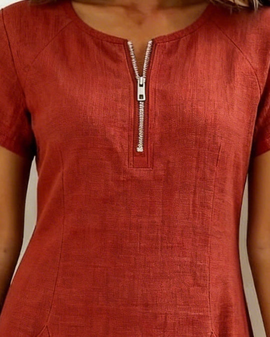 Sommerfeld | Damen-Etui-Kleid, kurzärmelig