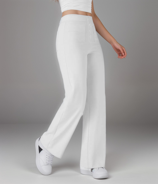 Winterfeld | Elastische Hose mit hoher Taille