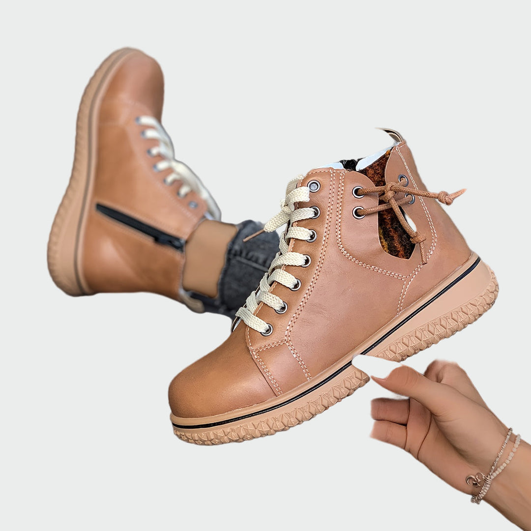 Winterfeld™ | Orthopädische Lederstiefel bis zur Knöchel