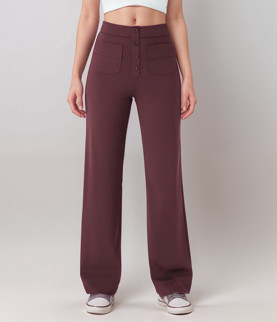 Winterfeld | Elastische Hose mit hoher Taille