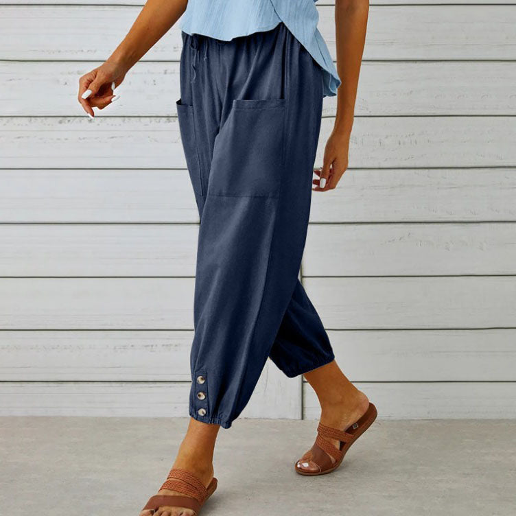 Sommerfeld | Hose aus Baumwollleinen (1 Kaufen, 1 GRATIS dazu)