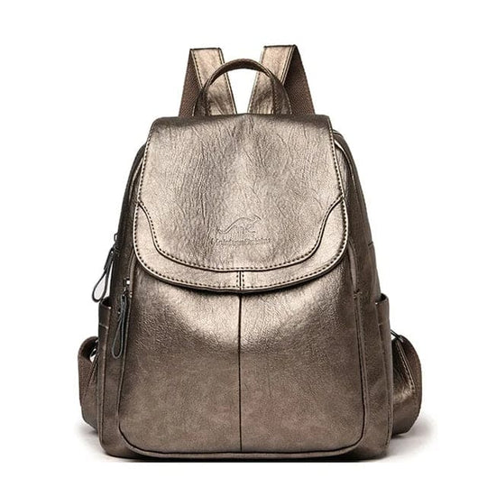 Eda | Anti-Diebstahl-Rucksack aus Leder