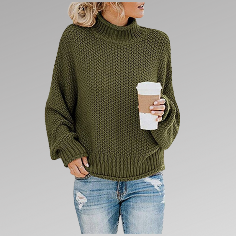 Winterfeld | Pullover mit hohem Kragen