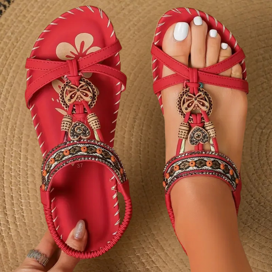 Sommerfeld | Damen Sandalen im Ibiza-Stil