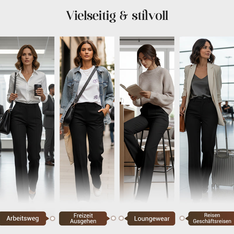 Winterfeld | Damen Anzughose mit hoher Taille (1 kaufen, 1 GRATIS dazu)