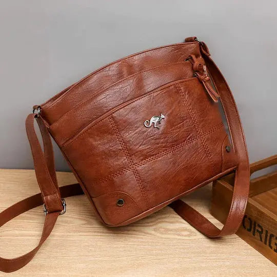 Alina | Leder Umhängetasche