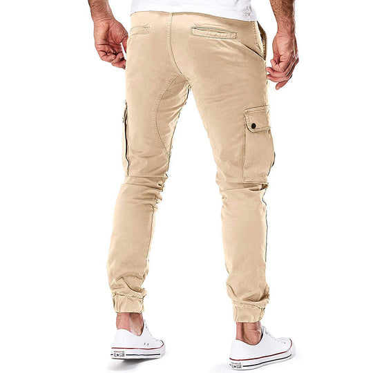 Winterfeld™ | Herren Cargo Jogginghose – Moderne Streetwear Freizeithose mit Taschen und Elastikbund, Outdoor & Alltag