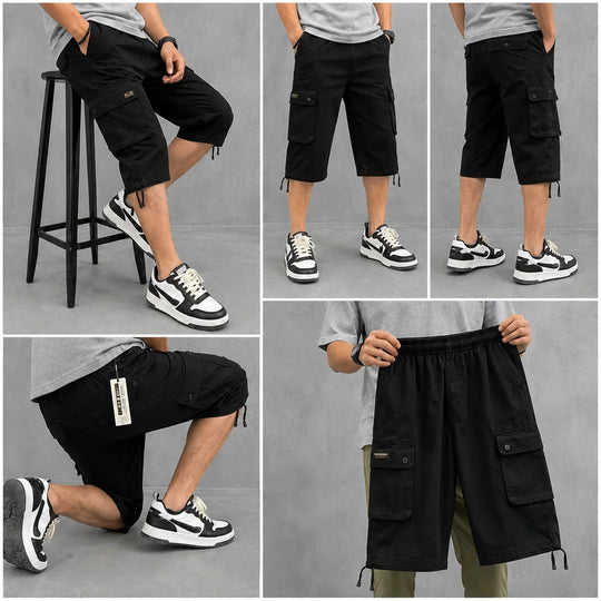 Sommerfeld | 3er-Pack Cargo-Shorts mit 6 Taschen