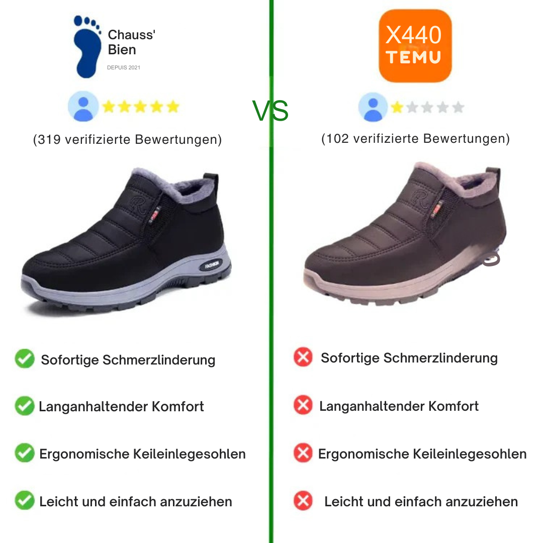 Winterfeld™ | Winter-Wanderschuhe mit orthopädischem Komfort