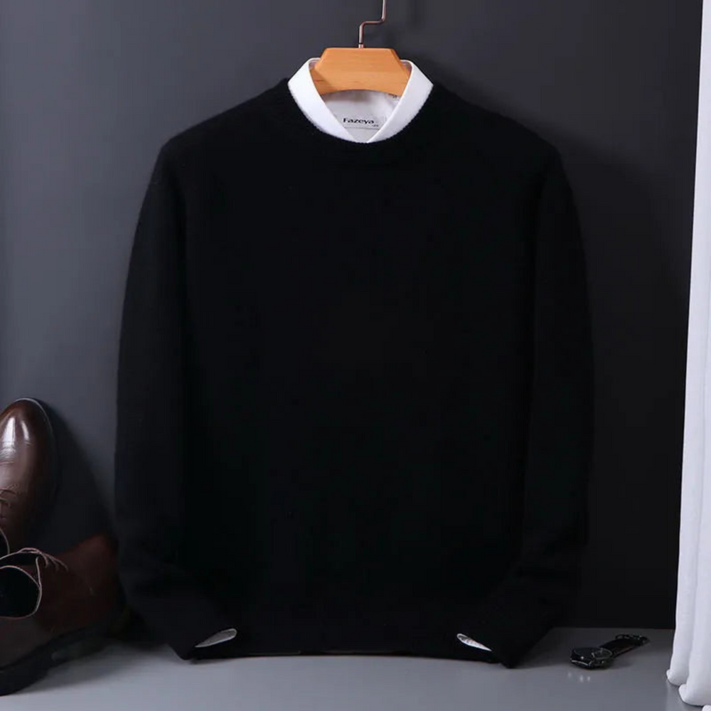 Winterfeld™ | Klassischer Kaschmirpullover