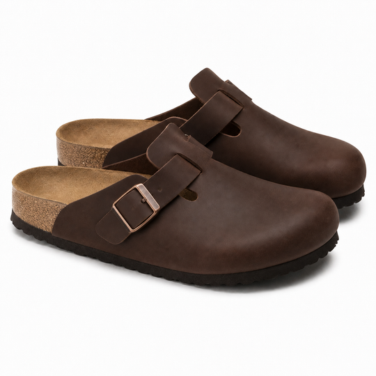 Winterfeld | Leder-Pantoletten für Herren