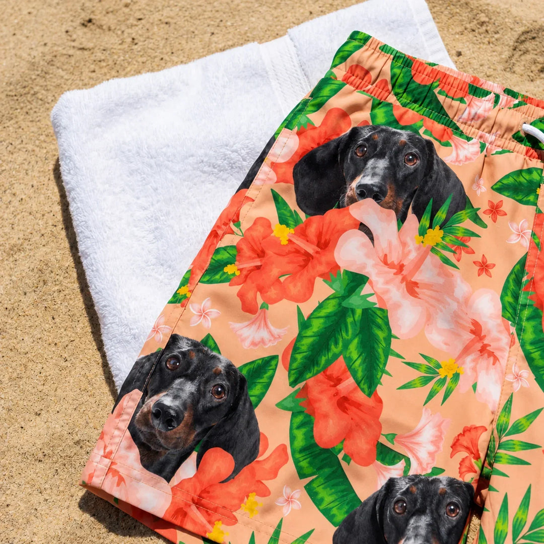 Sommerfeld - Personalisierte Badehose "Haustier"