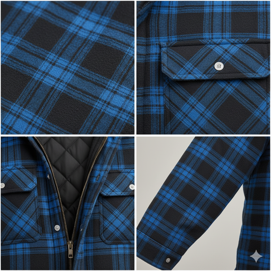 Winterfeld | Warme Herrenjacke aus Premium Wollmix