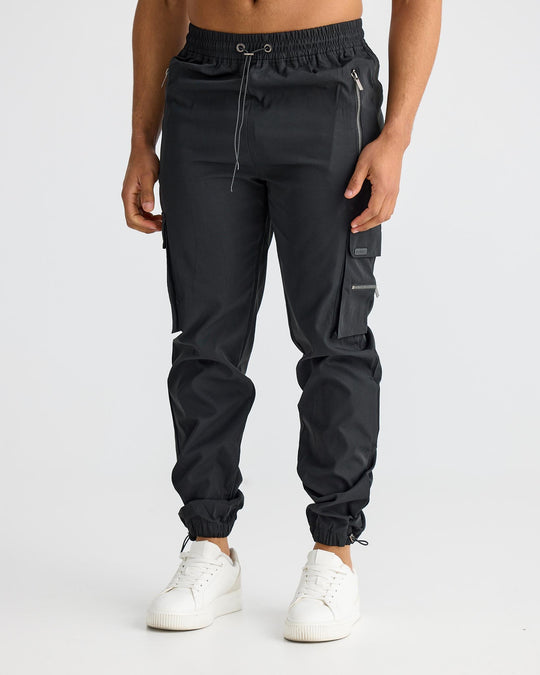 Winterfeld | Schwarze Cargo-Hose (1 kaufen, 1 GRATIS dazu)